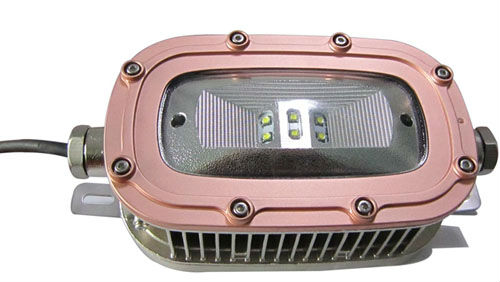Dispositivo elétrico de iluminação IP65 à prova de explosões aprovado de ATEX