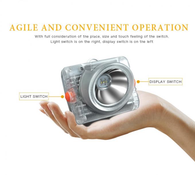 Lâmpada de mineração OLED sem fio certificada ATEX com carga indutiva para mineração subterrânea 3