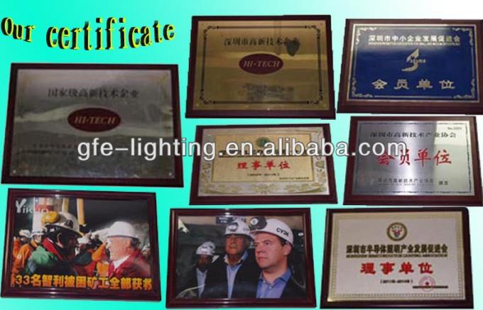 Lâmpada de mineração OLED sem fio certificada ATEX com carga indutiva para mineração subterrânea 9