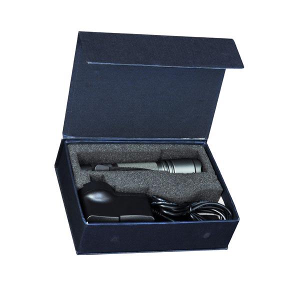 Área de perigo Lâmpada de mão LED Tocha 3W Recarregável À prova de explosão Certificado ATEX 3