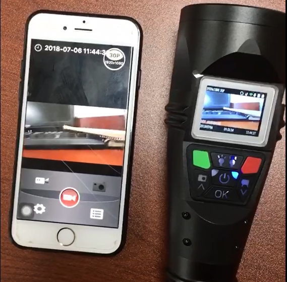 Lâmpada LED recarregável de alta tecnologia com GPS e WiFi para monitoramento de vídeo ferroviário 7