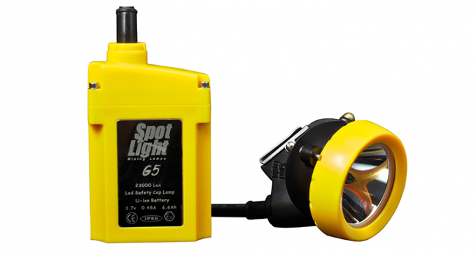 Lanterna de Mineração LED de Alta Intensidade 20000Lux para Uso Subterrâneo 4