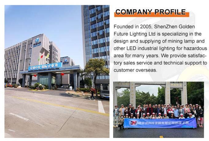 A última lâmpada do mineiro recarregável de alto desempenho Luz LED para mineração subterrânea de carvão 6