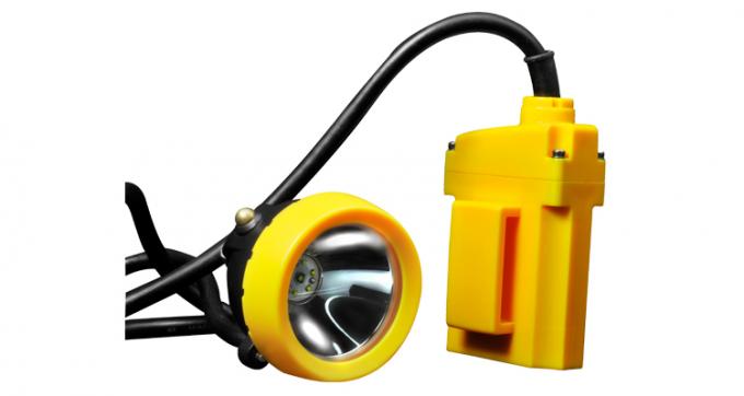 Lâmpada de minério de carvão certificada ATEX 7.8Ah Lithium Ion Rechargeable Headlamp com proteção IP68 3