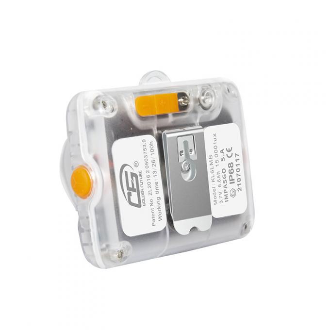 Luminária de Mineração Sem Fio KL6LMB 20000 Lux LED para Capacete  IP67 à Prova D'água 8-12 Horas de Autonomia para Mineração Subterrânea 8