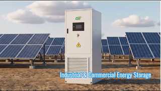 armazenamento de energia industrial e comercial