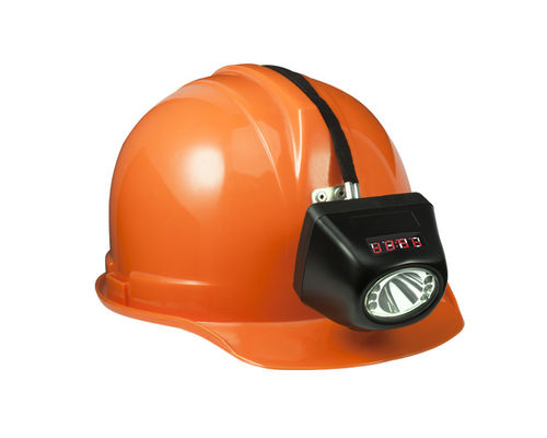 ATEX KL4.5LM 7000 Lux Lâmpada de Capeta de Mineração LED Com Bateria Recarregável de Lítio-Íon de 7Ah e Caixa de PC à prova de balas