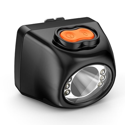 Lâmpada de tampa de mineiro de exibição digital à prova d'água KL4.5LM com bateria recarregável