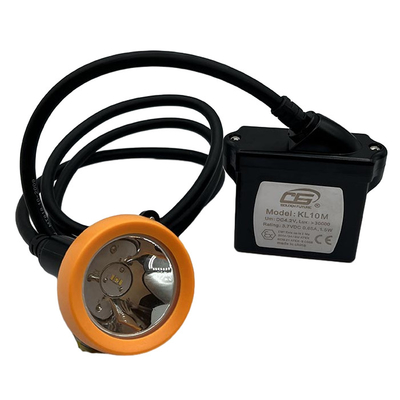 Farol de mineração de LED recarregável KL10M com duração de iluminação de 15 horas e iluminação de 25000 Lux