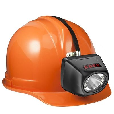 KL4.5LM 7000 Lux LED Lâmpada de tampa de mineração sem fio recarregável mineiro farol luz de capacete com carregador