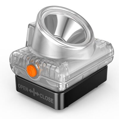 15000Lux ATEX homologado IP68 Lâmpada de tampa de mineração LED à prova d'água Lâmpada de cabeça de mineração sem fio