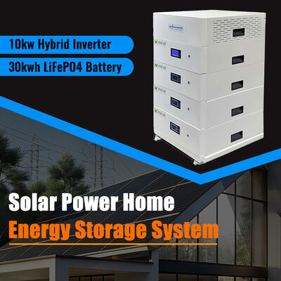 51.2V 100A Armazenamento de energia solar doméstica portátil Modelo SPS001 15KWh com bateria LiFePO4 de 48V BMS AC