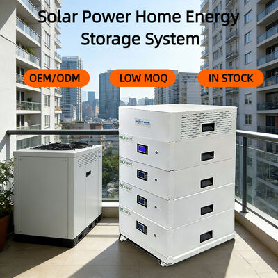 Sistema Solar Híbrido Residencial Golden Future 22.5kwh SPS001 Empilhável Split com Bateria LFP e Inversor de 10kw