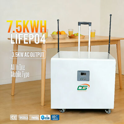 BH-7.5KWH All in One Estação de Energia Portátil Sistema de armazenamento de bateria 7.5 kwh 51.2v 3.6Kw Lifepo4 Bateria
