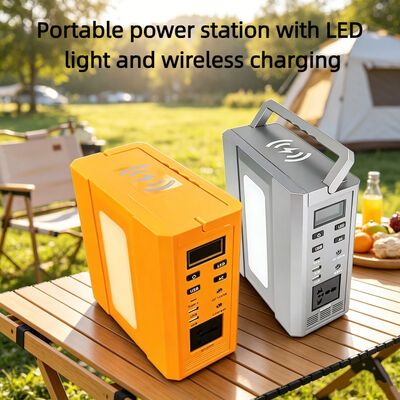 Mini gerador solar de 300 W por atacado LiFePO4 Estação de energia portátil de carregamento rápido Potência de reserva para caminhadas ao ar livre