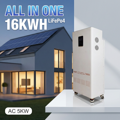 NK005A 51.2v 48v Tudo em Um Inversor 5Kw e 15Kwh16 Kwh LifePo4 Bateria Energia Solar Sistema de armazenamento de energia doméstica