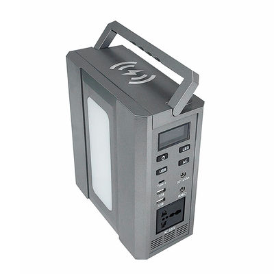 Mini gerador solar LiFePO4 de 300W com capacidade de bateria de 256Wh e vida útil de 8000 ciclos para recreação ao ar livre