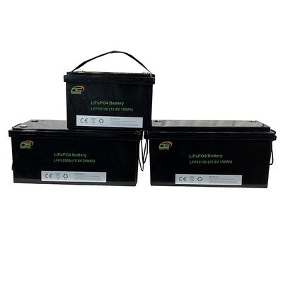 12.8V 314Ah LiFePO4 Deep Cycle Battery com Smart BMS e 8000 Cycles para casas fora da rede