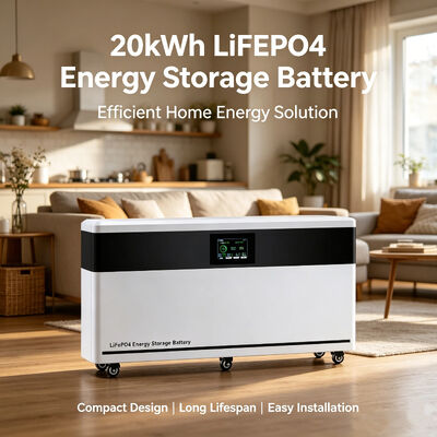 Sistema de Armazenamento de Energia Residencial Dividido 51.2V 200A 15-40kWh com Células de Bateria BYD Blade LiFePO4 de Piso Fora da Rede