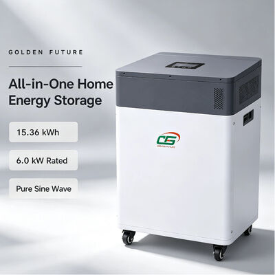 Venda a retalho Inverter solar híbrido LiFePO4 de 6 kW 51.2 V 300Ah com bateria de armazenamento de energia para alimentação doméstica