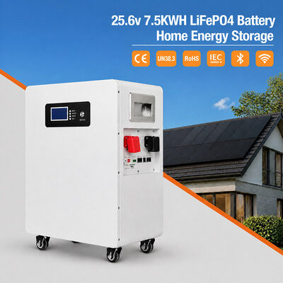 7.5KWh 25.6V 314Ah LiFePO4 Bateria dividida NK005∙ BMS Inteligente Integrado∙ CAN∙ Sistema de armazenamento de energia solar off-grid para