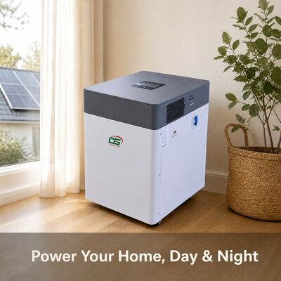 Sistema de Energia Solar Residencial NK005A Inversor Tudo-em-Um 6KW Bateria LiFePO4 15KWh 300Ah com Comunicação CAN e BMS