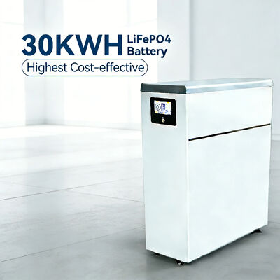 NK008 Sistema de armazenamento de energia doméstica fora da rede de tipo dividido 51.2V 30KWh LiFePO4 Bateria BMS Proteção de piso