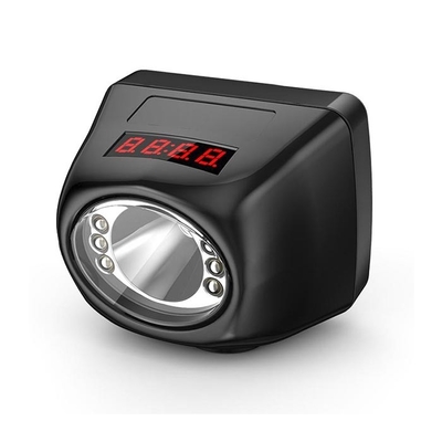 Lanterna de cabeça sem fio LED KL4.5LM de íon de lítio recarregável Golden Future IP68, lâmpadas de mineração para mineiros